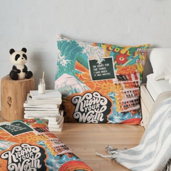 NEW! “VSCO Collage” Pillowcase Cover - Picture 2 of 5